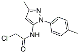 2-CHLORO-N-[3-METHYL-1-(4-METHYLPHENYL)-1H-PYRAZOL-5-YL]ACETAMIDE 结构式