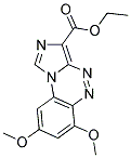Ethyl 6,8-dimethoxyimidazo[5,1-c][1,2,4]benzotriazine-3-carboxylate 结构式