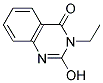 3-ETHYL-2-HYDROXYQUINAZOLIN-4(3H)-ONE 结构式