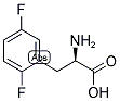 (R)-2-AMINO-3-(2,5-DIFLUORO-PHENYL)-PROPIONIC ACID 结构式