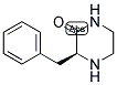 (S)-3-BENZYL-PIPERAZIN-2-ONE 结构式