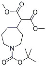 2-(1-TERT-BUTOXYCARBONYL-AZEPAN-4-YL)-MALONIC ACID DIMETHYL ESTER 结构式