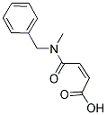 (2Z)-4-[BENZYL(METHYL)AMINO]-4-OXOBUT-2-ENOIC ACID 结构式