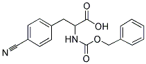 Cbz-DL-4-cyanophenylalanine 结构式