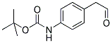 [4-(2-OXO-ETHYL)-PHENYL]-CARBAMIC ACID TERT-BUTYL ESTER 结构式