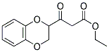 3-(2,3-DIHYDRO-BENZO[1,4]DIOXIN-2-YL)-3-OXO-PROPIONIC ACID ETHYL ESTER 结构式