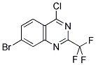 7-BROMO-4-CHLORO-2-TRIFLUOROMETHYL-QUINAZOLINE 结构式