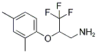 2-(2,4-DIMETHYL-PHENOXY)-3,3,3-TRIFLUORO-PROPYLAMINE 结构式
