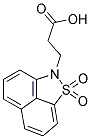 3-(1,1-DIOXIDO-2H-NAPHTHO[1,8-CD]ISOTHIAZOL-2-YL)PROPANOIC ACID 结构式