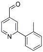 4-FORMYL-2-(O-TOLYL)PYRIDINE 结构式