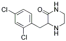 3-(2,4-DICHLORO-BENZYL)-PIPERAZIN-2-ONE 结构式