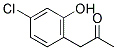 4-CHLORO-2-HYDROXYPHENYLACETONE 结构式