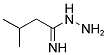 1-(Imino-hydrazino-methyl)-2-methyl-propane 结构式