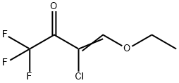 3-氯-4-乙氧基-1,1,1-三氟丁-3-烯-2-酮 结构式
