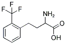 2-AMINO-4-(2-TRIFLUOROMETHYL-PHENYL)-BUTYRIC ACID 结构式