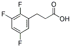 3-(2,3,5-TRIFLUOROPHENYL)PROPIONIC ACID 结构式