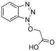 (1H-1,2,3-BENZOTRIAZOL-1-YLOXY)ACETIC ACID 结构式