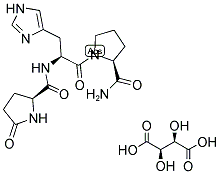 PGLU-HIS-PRO-NH2 TARTRATE 结构式