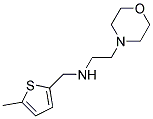 N-((5-METHYLTHIEN-2-YL)METHYL)-2-MORPHOLIN-4-YLETHANAMINE 结构式
