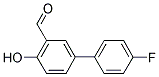 4'-FLUORO-4-HYDROXY[1,1'-BIPHENYL]-3-CARBALDEHYDE 结构式