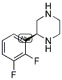 (S)-2-(2,3-DIFLUORO-PHENYL)-PIPERAZINE 结构式