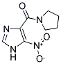 5-NITRO-4-(PYRROLIDIN-1-YLCARBONYL)-1H-IMIDAZOLE 结构式