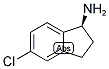 (1S)-5-CHLOROINDANYLAMINE 结构式