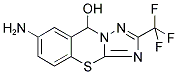 6-AMINO-2-TRIFLUOROMETHYL-4 H-9-THIA-1,3,3A-TRIAZA-CYCLOPENTA[ B ]NAPHTHALEN-4-OL 结构式