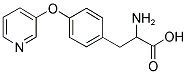 2-AMINO-3-(4-(PYRIDIN-3-YLOXY)PHENYL)PROPANOIC ACID 结构式