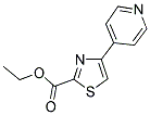 4-PYRIDIN-4-YL-THIAZOLE-2-CARBOXYLIC ACID ETHYL ESTER 结构式