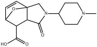 2-(1-Methylpiperidin-4-yl)-1-oxo-1,2,3,6,7,7a-hexahydro-3a,6-epoxyisoindole-7-carboxylicacid