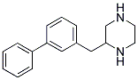 2-BIPHENYL-3-YLMETHYL-PIPERAZINE 结构式