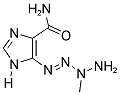 5-[(1E)-3-METHYLTETRAZ-1-ENYL]-1H-IMIDAZOLE-4-CARBOXAMIDE 结构式