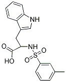 3-(1H-INDOL-3-YL)-2-[[(3-METHYLPHENYL)SULFONYL]AMINO]PROPANOIC ACID 结构式