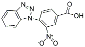 4-(1H-1,2,3-BENZOTRIAZOL-1-YL)-3-NITROBENZOIC ACID 结构式