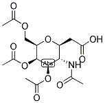 2-(2-ACETAMIDO-2-DEOXY-3,4,6-TRI-O-ACETYL-ALPHA-D-GALACTOPYRANOSYL)-ACETIC ACID 结构式