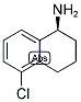 (S)-5-CHLORO-1,2,3,4-TETRAHYDRO-NAPHTHALEN-1-YLAMINE 结构式