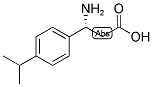(R)-3-AMINO-3-(4-ISOPROPYL-PHENYL)-PROPIONIC ACID 结构式