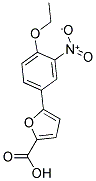 5-(4-Ethoxy-3-nitrophenyl)-2-furoic acid 结构式