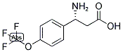 (R)-3-AMINO-3-(4-TRIFLUOROMETHOXY-PHENYL)-PROPIONIC ACID 结构式