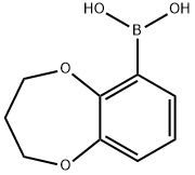 3,4-DIHYDRO-2H-1,5-BENZODIOXEPIN-6-YLBORONIC ACID 结构式