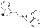 N-(2-ETHOXYBENZYL)-2-(1H-INDOL-3-YL)ETHANAMINE 结构式