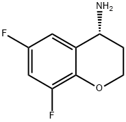 (R)-6,8-二氟色满-4-胺 结构式