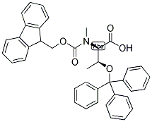 FMOC-D-METHR(TRT)-OH 结构式
