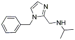(1-BENZYL-1H-IMIDAZOL-2-YLMETHYL)-ISOPROPYL-AMINE 结构式