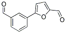 5-(3-Formyl-phenyl)-furan-2-carbaldehyde 结构式