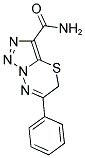 6-PHENYL-5H-[1,2,3]TRIAZOLO[5,1-B][1,3,4]THIADIAZINE-3-CARBOXAMIDE 结构式