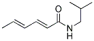 2,4-Hexadienoic acid isobutylamide 结构式