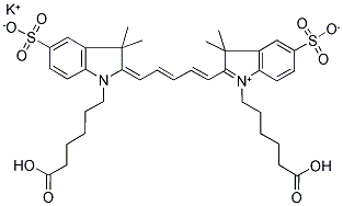 CY5双酸 结构式