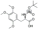 (R)-2-TERT-BUTOXYCARBONYLAMINO-3-(2,4,5-TRIMETHOXY-PHENYL)-PROPIONIC ACID 结构式